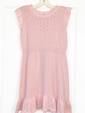 cat and jack crochet dress Girls' Top Tier Crochet Cover-Up Dress